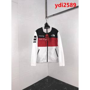 SUPREME 18FW TNF Fleece Jacket 搖粒絨 抓絨夾克 拼接工藝設計 高版本男女同款 ydi2589