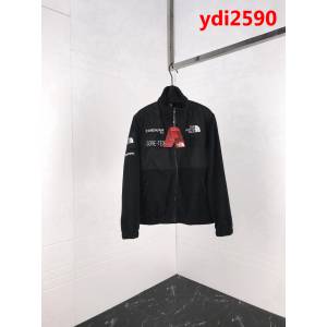 SUPREME 18FW TNF Fleece Jacket 搖粒絨 抓絨夾克 拼接工藝設計 高版本男女同款 ydi2590