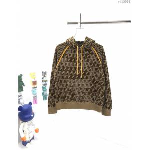 Fendi男裝 芬迪20秋冬新款連帽衛衣 雙F滿天星logo男士衛衣  ydi3094