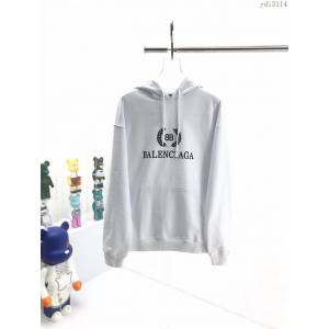 Balenciaga男裝 巴黎世家20年秋冬新款麥穗徽標印花連帽衛衣 男女同款  ydi3114