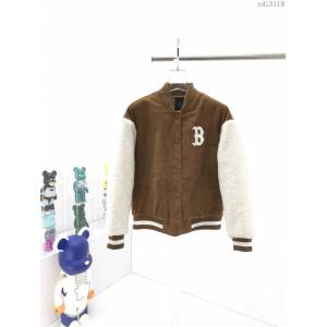 MlB男裝 燈芯絨羊羔毛棉服棒球服 夾棉加厚款  ydi3119