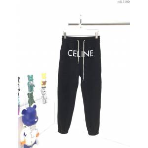 CELlNE男裝 塞琳秋冬新款寬鬆束腳運動加絨衛褲  ydi3199