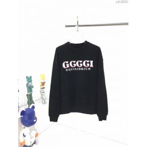 Gucci男裝 古奇2020秋冬新款動漫天使印花圓領衛衣 高版本男女同款  ydi3225