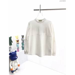 Burberry男裝 巴寶莉新款背後印花LOGO棉質圓領衛衣 男女同款  ydi3425