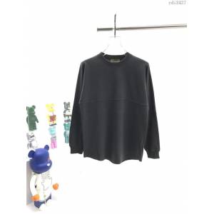 Burberry男裝 巴寶莉新款背後印花LOGO棉質圓領衛衣 男女同款  ydi3427